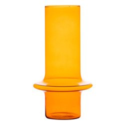 Szklany wazon W-554 H:31cm D:17cm