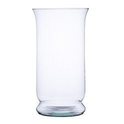 Szklany wazon Atena H:21,5cm D:13cm