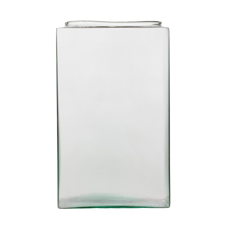 Wazon szklany kwadratowy KW-3A H:18,5cm D:11,5 SALE