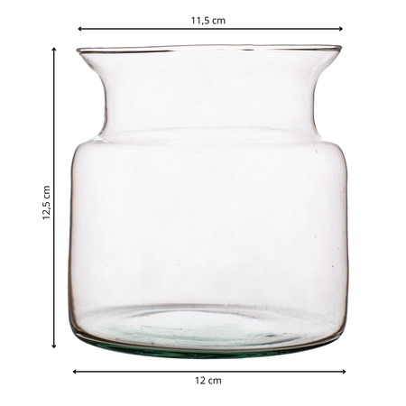 Wazon Słój W-332E H:12,5cm D:12cm 