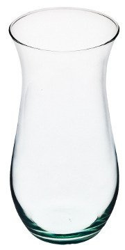 Szklany wazon W-264A H:24cm D:14cm