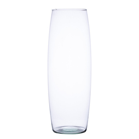 OUTLET Szklany wazon W-367 H:38cm D:14cm
