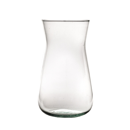 Szklany wazon W-607 H:20cm D:10,5cm