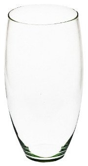 Szklany wazon W-50 H:25cm D:13cm