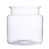 Szklany wazon słój H:14cm D:14cm W-332R3 OUTLET