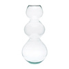 Szklany wazon W-400A H:40cm D:19cm