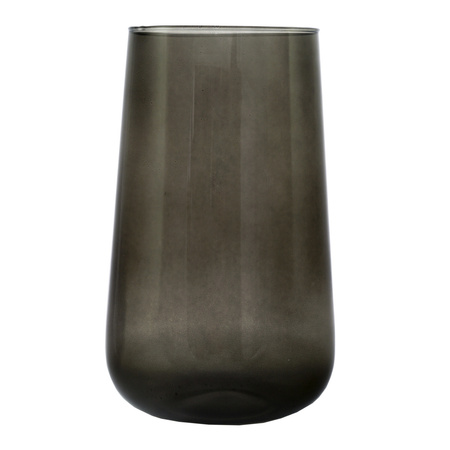 Szklany wazon WL-111 Caffe H:25,5cm D:15,5cm