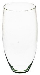 Szklany wazon W-50 H:25cm D:13cm