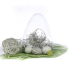Szklane terrarium jajko W-655  H:24 cm D:19cm