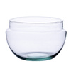 Szklana misa W-542 H:9,5cm D:12,8cm
