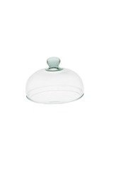 Kopuła szklana klosz z gałką W-231E H:14cm D:19,2cm