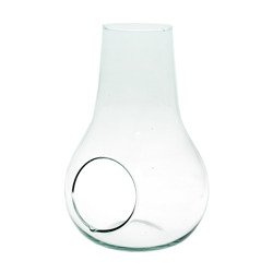 Szklane terrarium W-488+boczny otwór H:29cm D:19,5cm