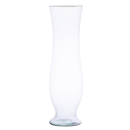 Szklany wazon W-207C H:60cm D:17cm
