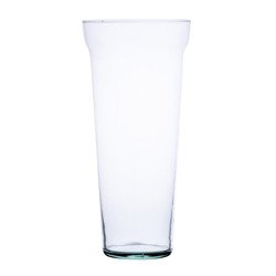 Szklany wazon W-294A H:21,5cm D:10cm