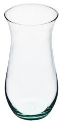 Szklany wazon W-264A H:24cm D:14cm
