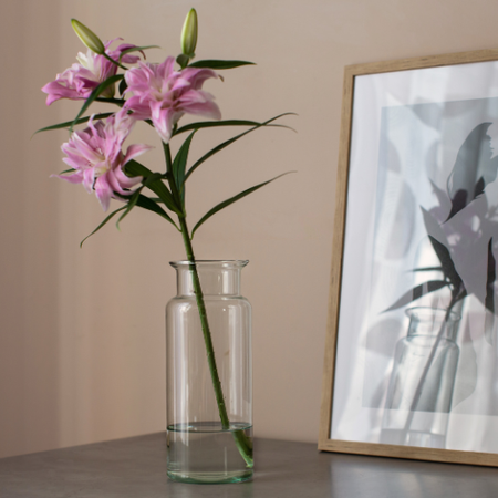 Szklany wazon słój MIA H:25cm D:10cm