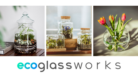Szklane terrarium W-350 + korek H:30cm D:14,5cm