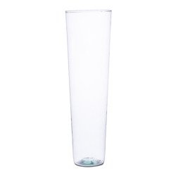 Szklany wazon W-96M H:50cm D:15cm