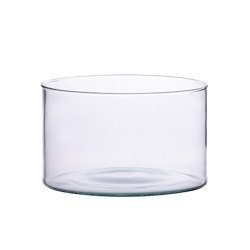 Szklana misa cylinder H:10cm D:15cm M-2