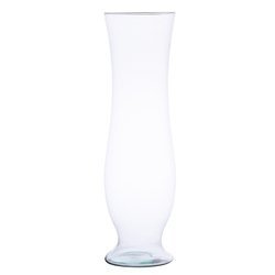 Szklany wazon W-207C H:60cm D:17,5cm