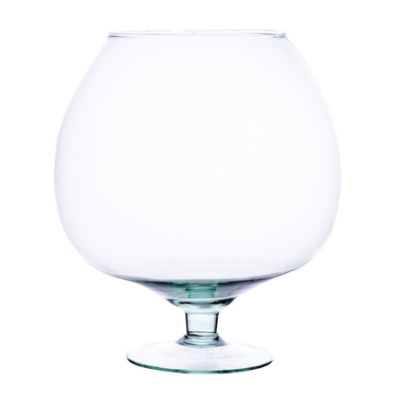 Szkany wazon koniak KK-2 H:22,5cm D:20cm