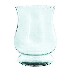 Szklany wazon W-374 H:19cm D:14cm