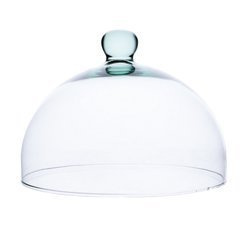 Szklana kopuła klosz WL-72 H:15,5cm D:22cm
