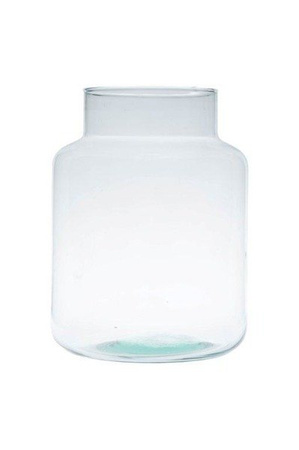 Szklany wazon słój H:25cm D:19cm W-395C1 OUTLET