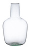 Szklany wazon butelka W-597 H:30cm D:18cm 