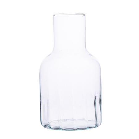 Szklany wazon WL-38 H:19,7cm D:10,5cm OUTLET