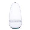 Szklane terrarium jajko do lasu w szkle  W-542C+W-542B H:27cm D:13cm OUTLET