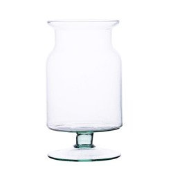 Szklany wazon słój W-332W1 H:23cm D:14cm