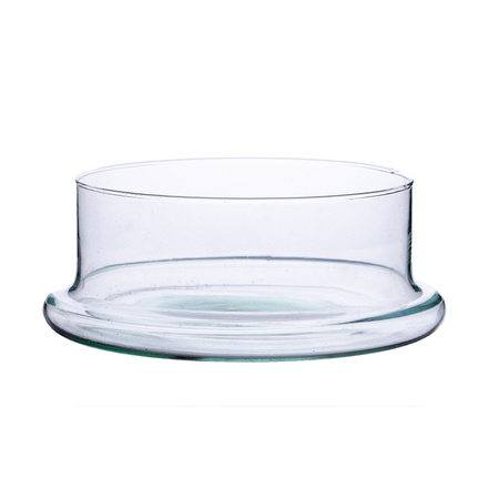 Szklana misa W-308 H:8cm D:18,8cm