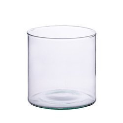 Szklany wazon cylinder rurka H:35cm D:30cm