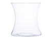 Szklany wazon klepsydra W-127A H:20cm D:19,5cm SALE
