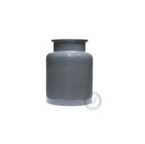 Wazon szary W-332 H:25cm D:19cm