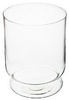 Szklany wazon W-182A H:30cm D22,5cm