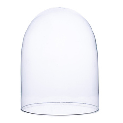 Szklana kopuła klosz W-573A H:30cm D:24cm