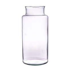 Szklany wazon W-350 H:30cm D:14,5cm