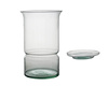 Szklane terrarium W-612+W-613 H:27cm D:17,5cm