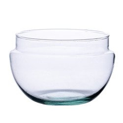 Szklana misa W-542 H:9,5cm D:12,8cm