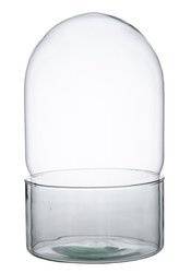 Szklane terrarium W-608A+W-609A H:32cm D:18cm Bez dziury