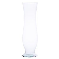 Szklany wazon W-207C H:60cm D:17cm