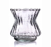 Szklany wazon W-406 OPTYK H:10cm D:9,5cm