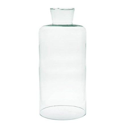 Kopuła szklana klosz butelka W-300A+deska H:44cm D:16cm