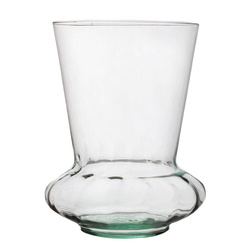 Szklany wazon WD-10A H:20cm D:14cm