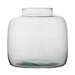 Szklany wazon słój WL-63A H:15 cm D:15,8 cm