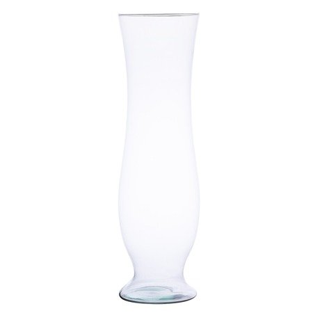 Szklany wazon W-207C H:60cm D:17cm