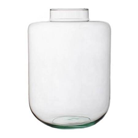 Szklany wazon W-712B H:27 cm D:19 cm